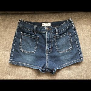 Free People Denim Shorts